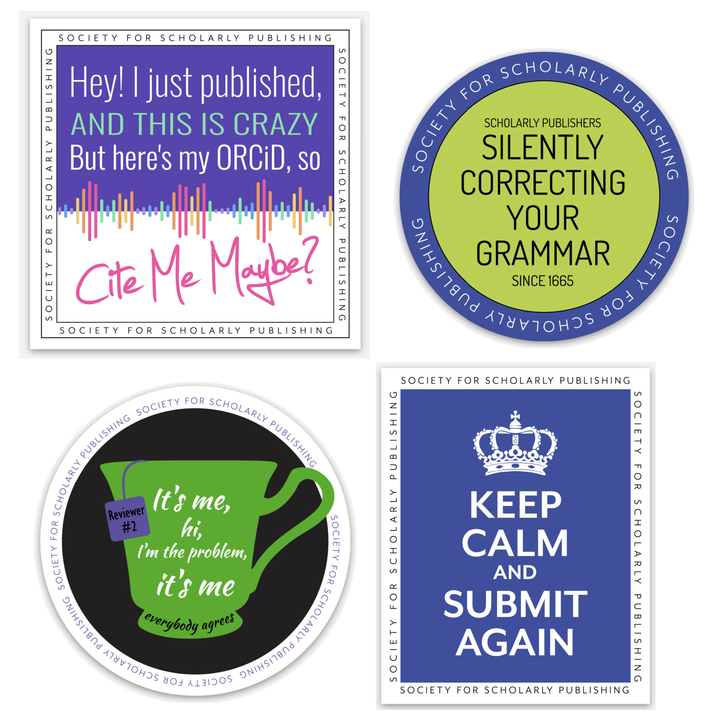 Stickers - 4 Pack